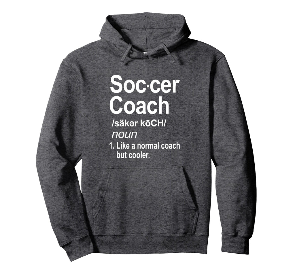Funny Soccer Coach Like Normal Coach Hoodie - Graphic Print Men Women