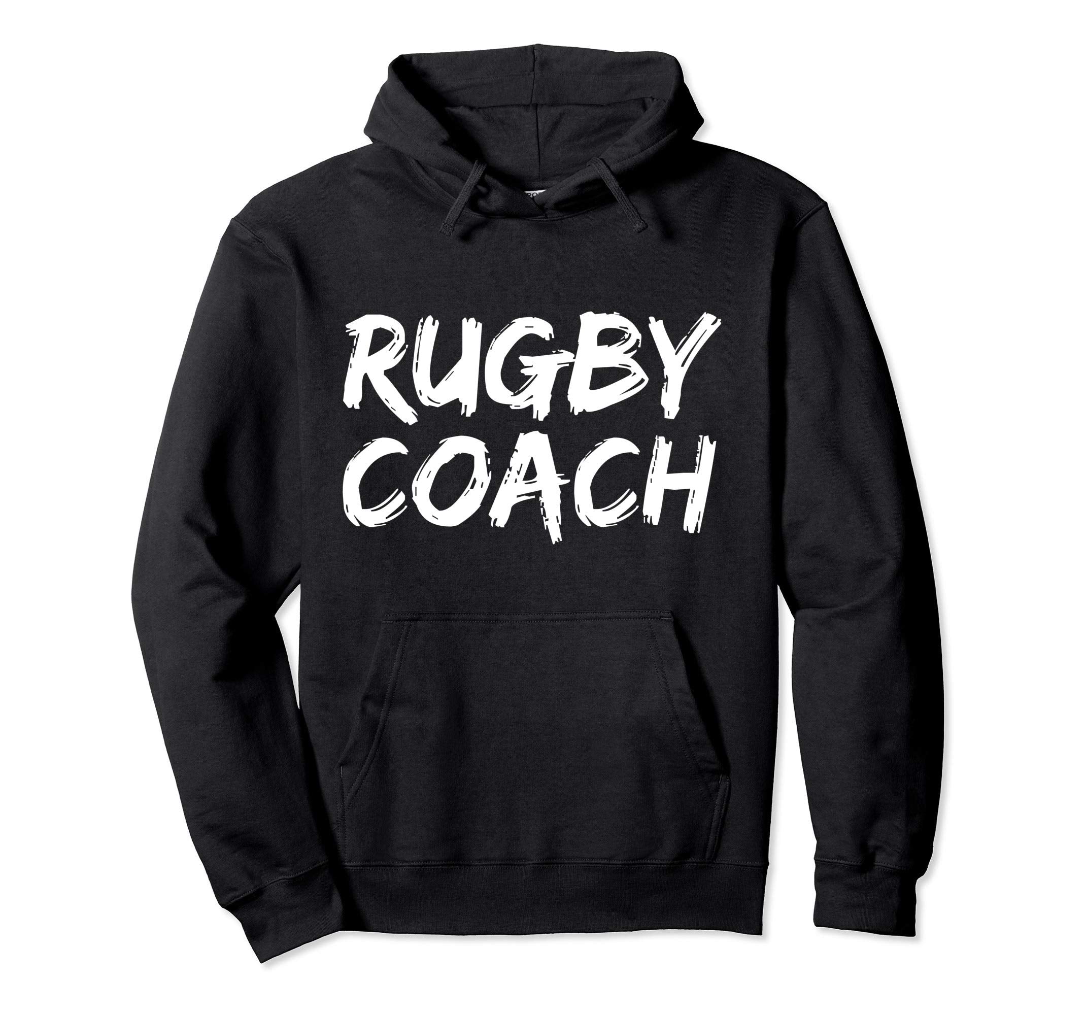 Rugby Coaching Gift Coach Training Gear Hoodie - Unique Graphic for Adults