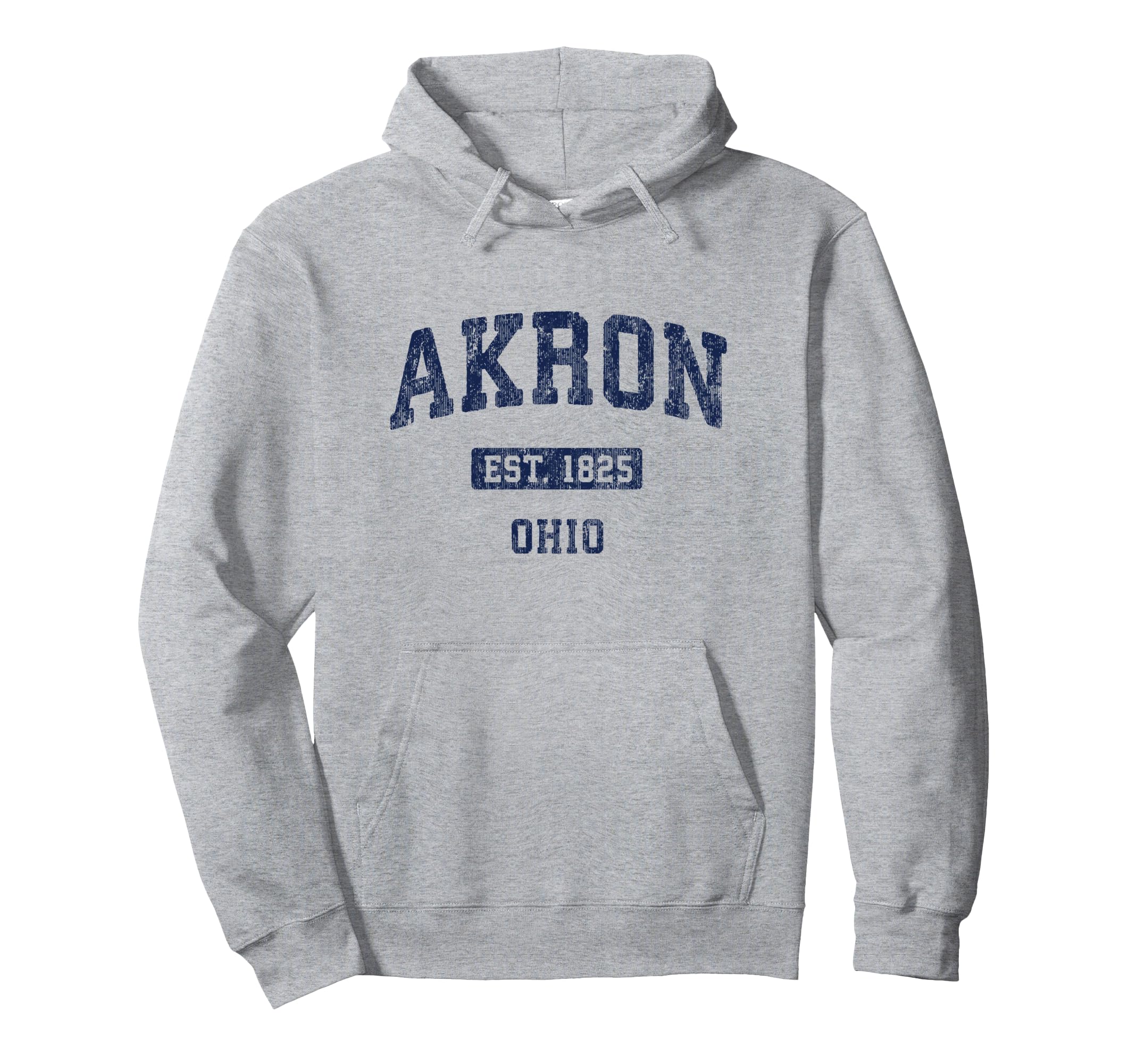 Akron Ohio Athletic Sports Hoodie - Aesthetic Graphic Unisex