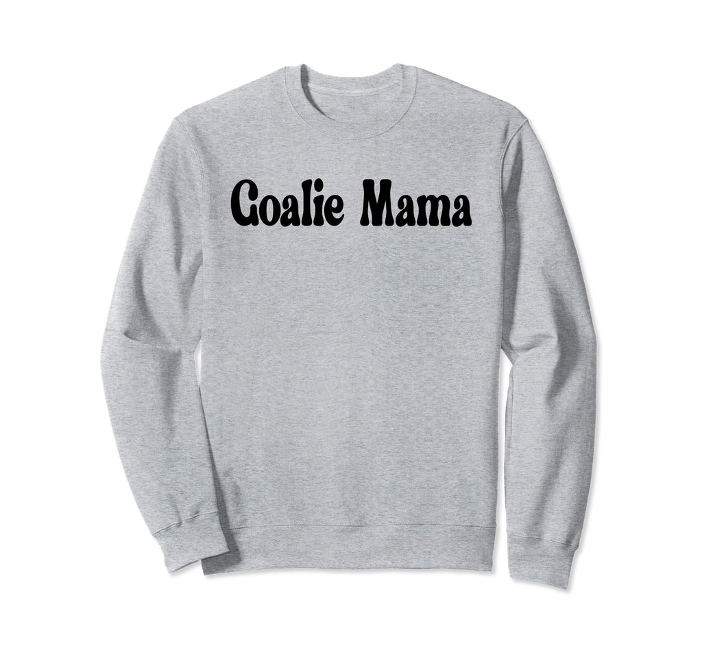 Goalie Mama Goalie Mom Lacrosse Sweatshirt - Trendy Graphic Men Women