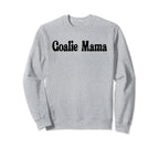 Goalie Mama Goalie Mom Lacrosse Sweatshirt - Trendy Graphic Men Women