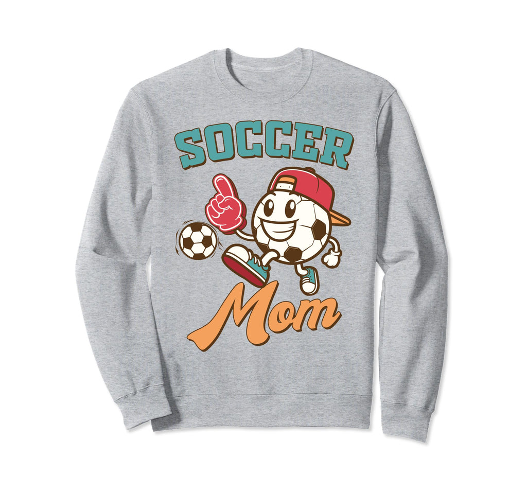 Soccer Mama Game Day Family Sweatshirt - Fun Novelty Design for Adults