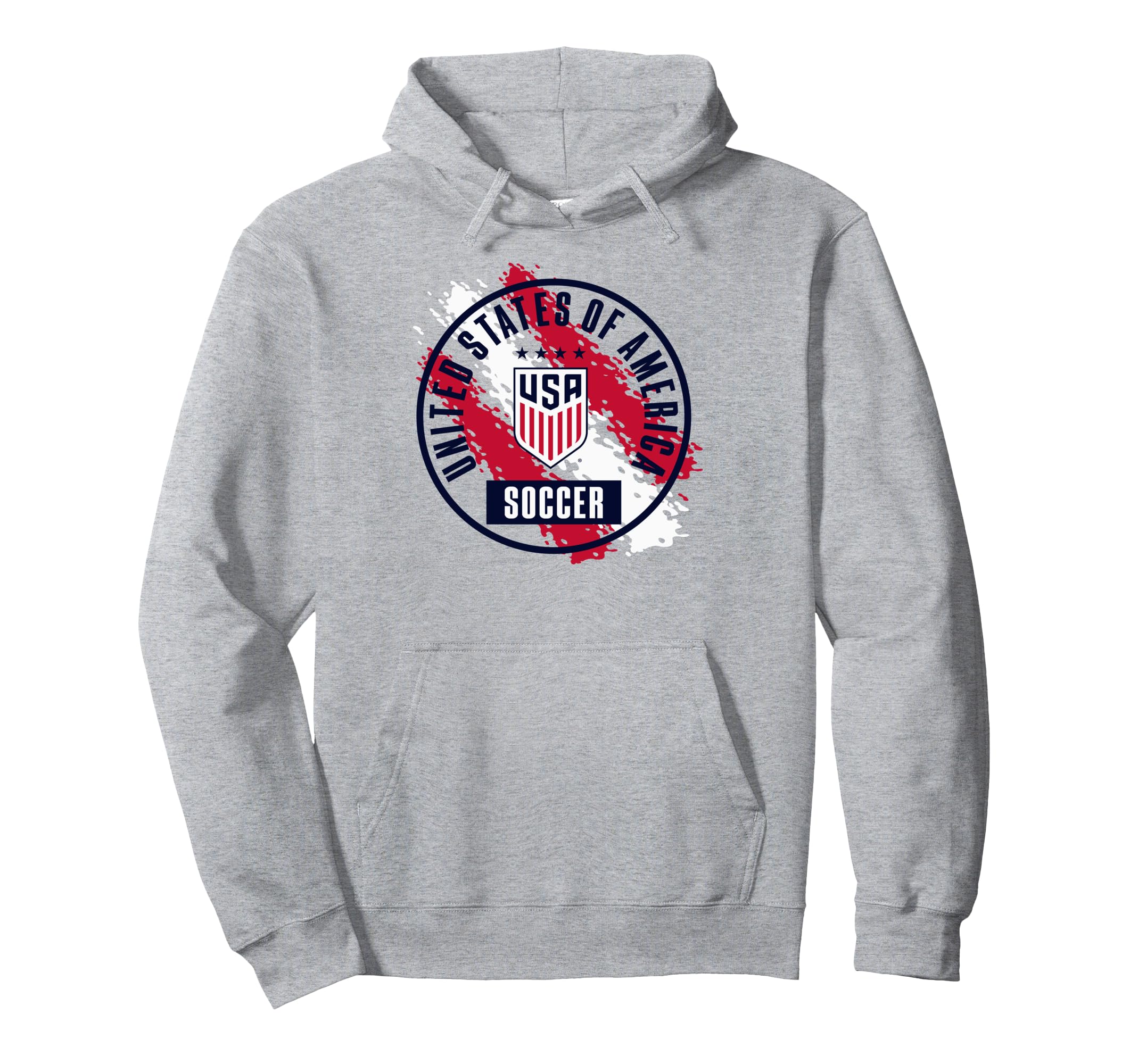Usa Soccer Paint Heather Uswnt Hoodie - Trendy Graphic for Adults