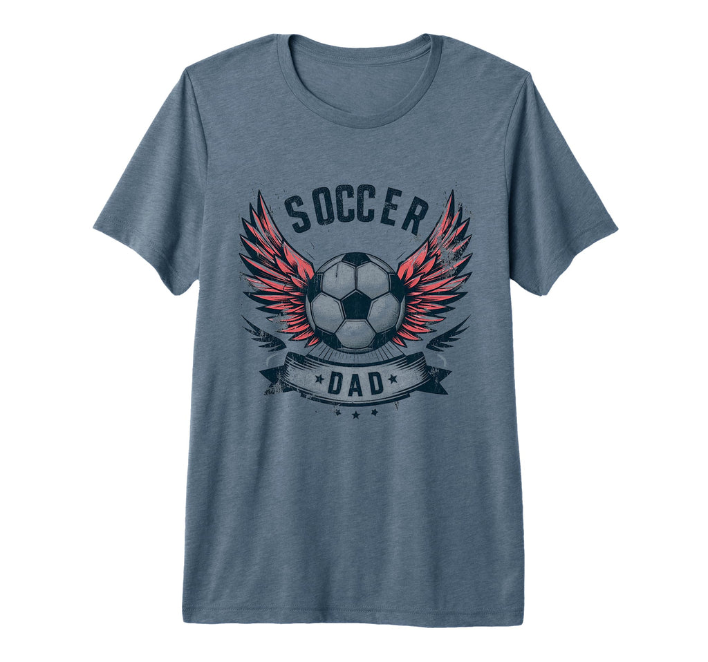 Soccer Dad Family Matching Dad Fathers Day T-Shirt - Trendy Graphic Unisex