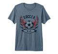 Soccer Dad Family Matching Dad Fathers Day T-Shirt - Trendy Graphic Unisex