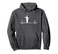 Drum Major Heartbeat Marching Band Hoodie - Aesthetic Graphic Unisex