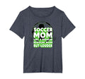 Soccer Mom Like Regular Mom But Sweatshirt - Aesthetic Graphic for Adults