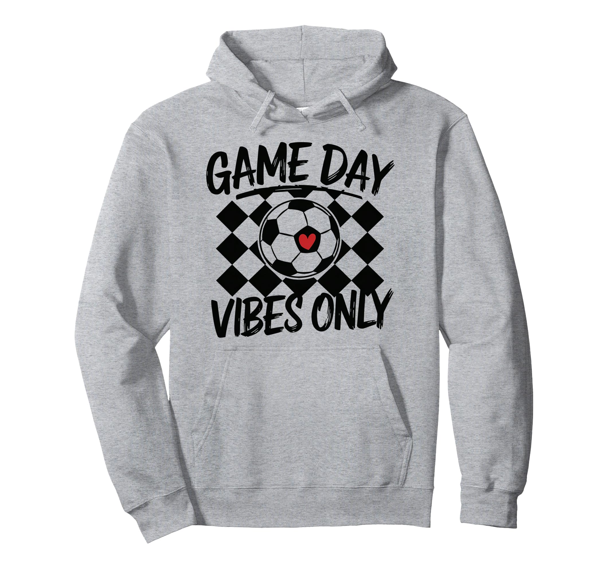 Groovy Soccer Soccer Game Day Vibes Hoodie - Aesthetic Graphic Men Women