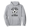 Funny Soccer Soccer Lovers Soccer Hoodie - Graphic Print for Adults