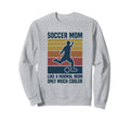 Soccer Mother Soccer Mom Definition Sweatshirt - Graphic Print Unisex