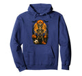 Halloween Skeleton Soccer Lovers Hoodie - Trendy Graphic Men Women