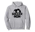 Soccer Mom Soccer Player Hoodie - Unique Graphic for Adults