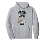 Im Not Yelling This Is Just My Soccer Mom Hoodie - Graphic Print Men Women