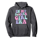 My Soccer Era Groovy Soccer Hoodie - Minimalist Print Men Women