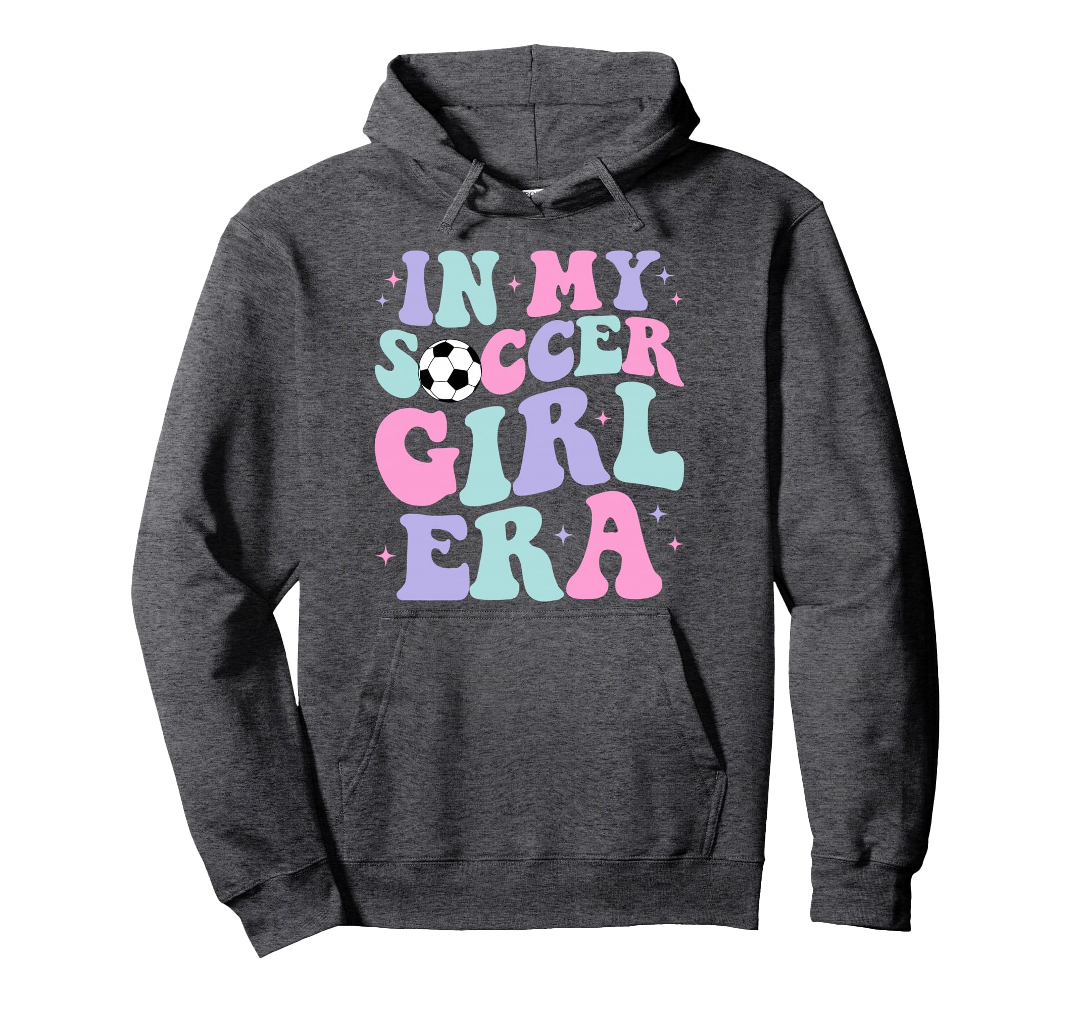 My Soccer Era Groovy Soccer Hoodie - Minimalist Print Men Women