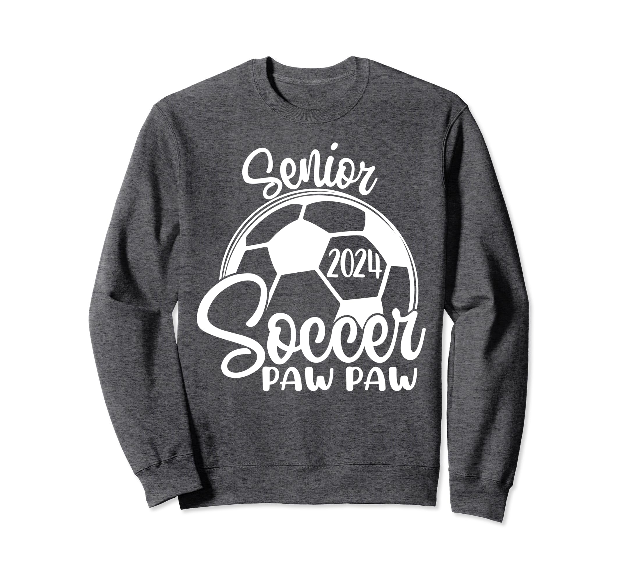 Senior Soccer Paw Paw 2024 Class Sweatshirt - Custom Art Print Men Women