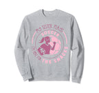 Soccer Siblings Soccer Player Sister Sweatshirt - Minimalist Print Unisex