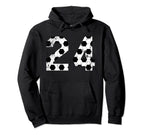 Soccer 24 Jersey Number Hoodie - Novelty Apparel for Adults