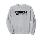 Soccer Baseball Basketball Coach Whistle Sweatshirt - Graphic Print Unisex