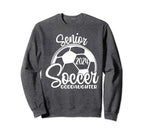 Senior Soccer Goddaughter 2024 Sweatshirt - Trendy Graphic for Adults