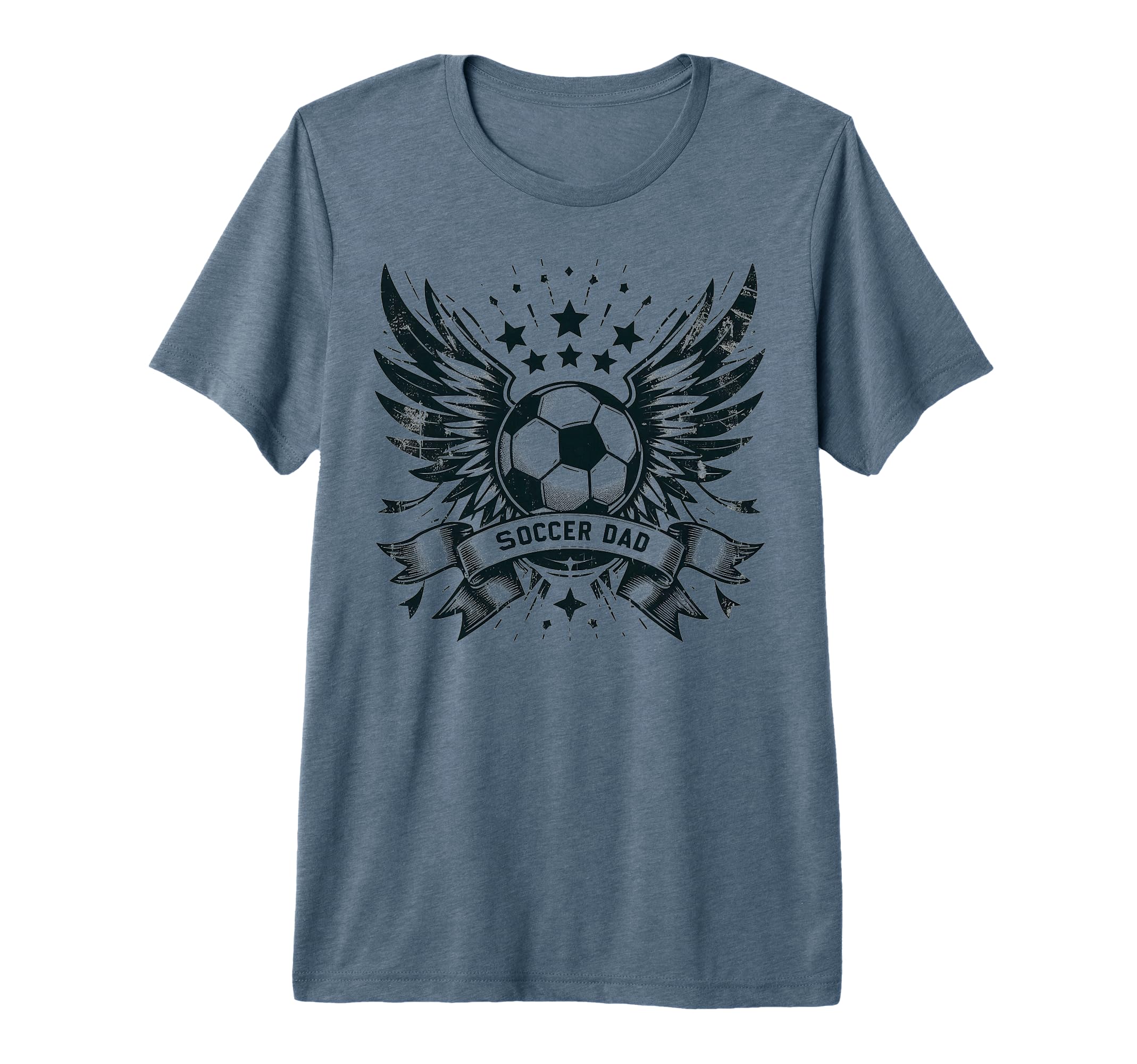 Soccer Dad Family Matching Dad Fathers T-Shirt - Custom Art Print Unisex