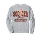 Soccer Mama Biggest Fan Soccer Sweatshirt - Custom Art Print for Adults