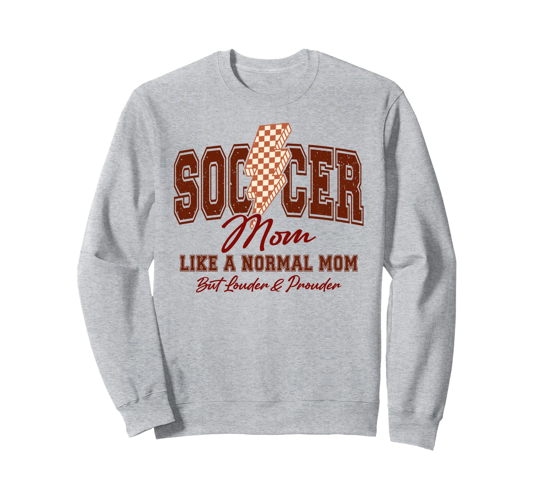Soccer Mama Biggest Fan Soccer Sweatshirt - Custom Art Print for Adults