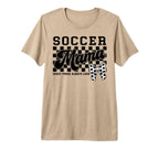 Soccer Mama Crazy Proud Always Loud T-Shirt - Minimalist Print Men Women