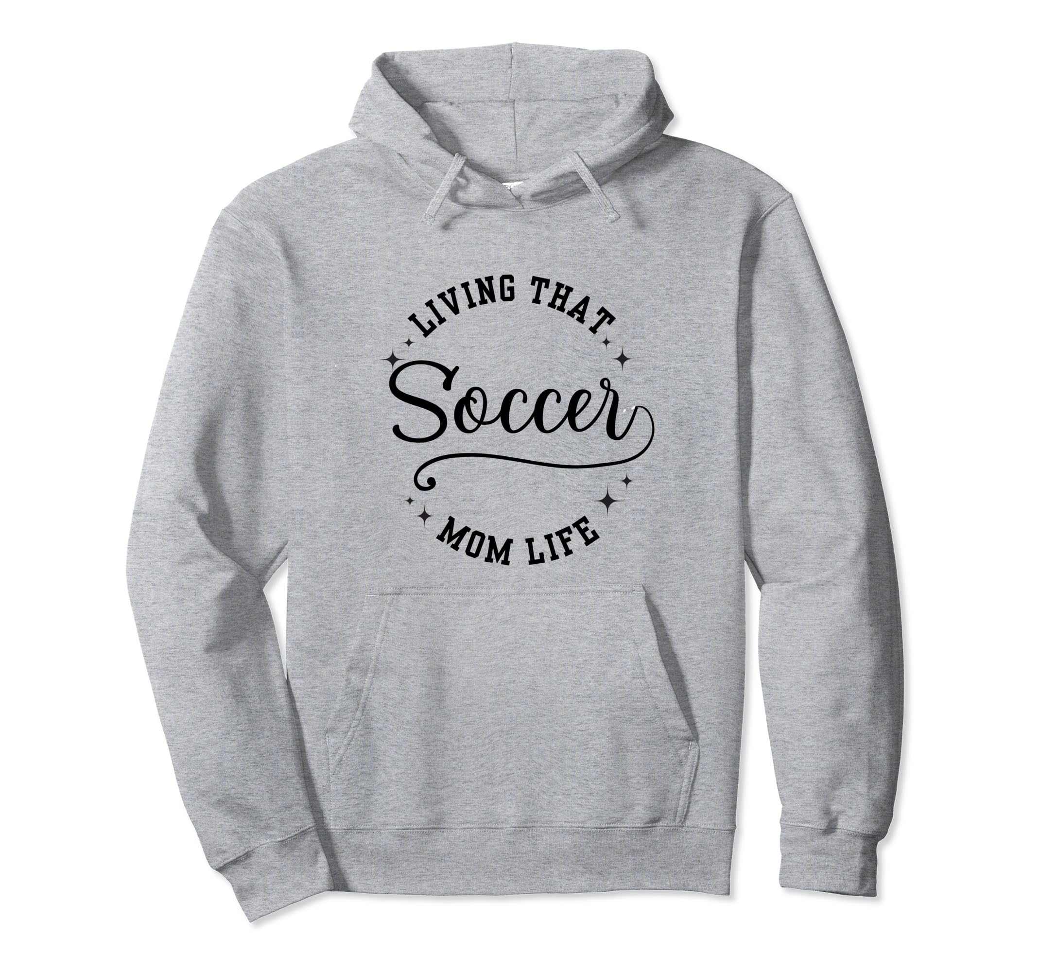 Fun Living That Soccer Mom Life Hoodie - Aesthetic Graphic Unisex