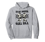 My Soccer Era Coquette Bow Soccer Hoodie - Custom Art Print Unisex