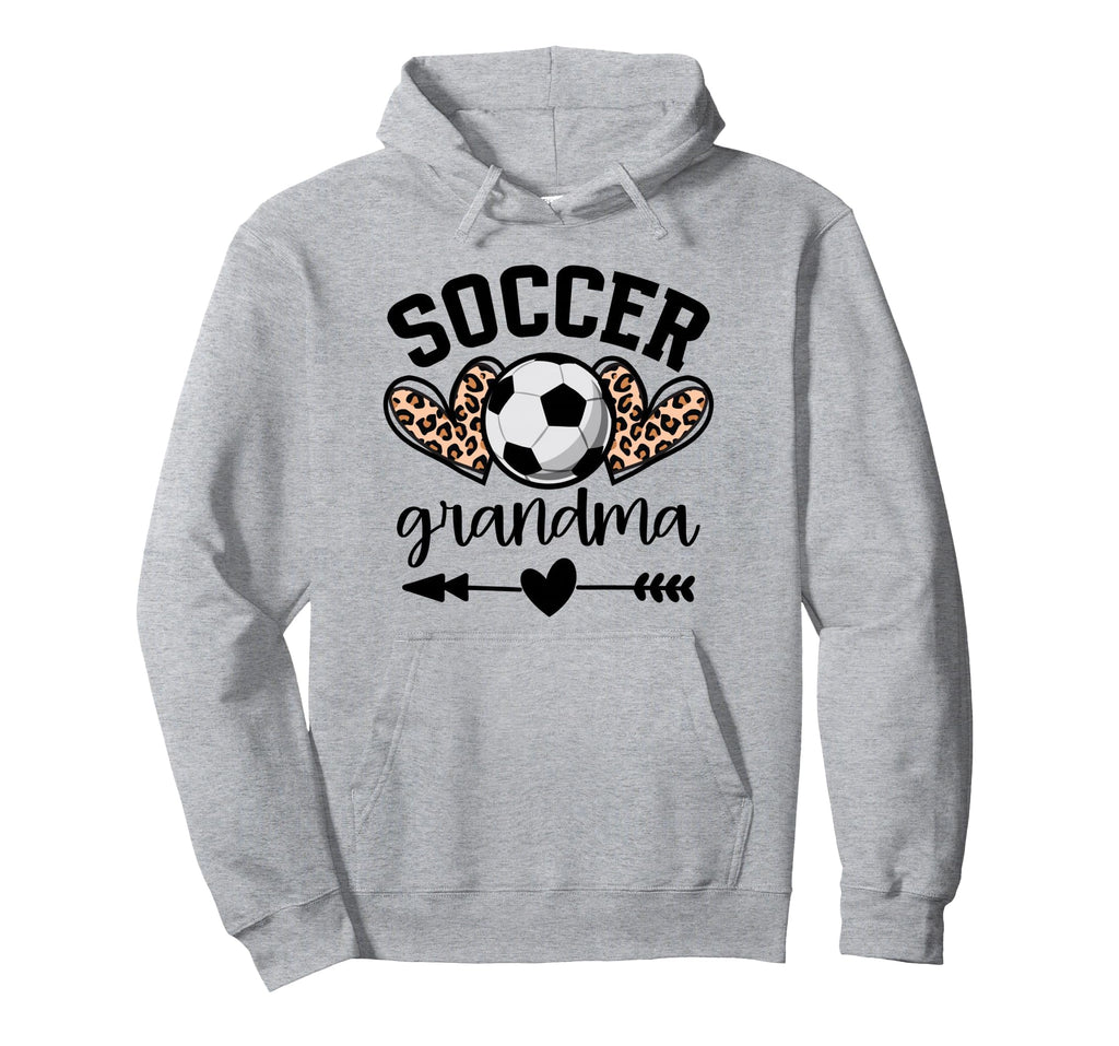 Soccer Grandma Womens Soccer Day Hoodie - Fun Novelty Design for Adults