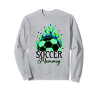 Soccer Mommy Womens Soccer Player Sweatshirt - Streetwear Style for Adults