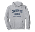 Charleston South Carolina Sc Athletic Hoodie - Minimalist Print Unisex