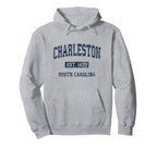 Charleston South Carolina Sc Athletic Hoodie - Minimalist Print Unisex