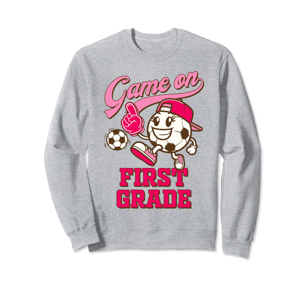 Soccer Soccer Player Back To School Sweatshirt - Streetwear Style Unisex