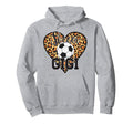 Soccer Gigi Heart Grandma Gigi Soccer Hoodie - Unique Graphic Men Women