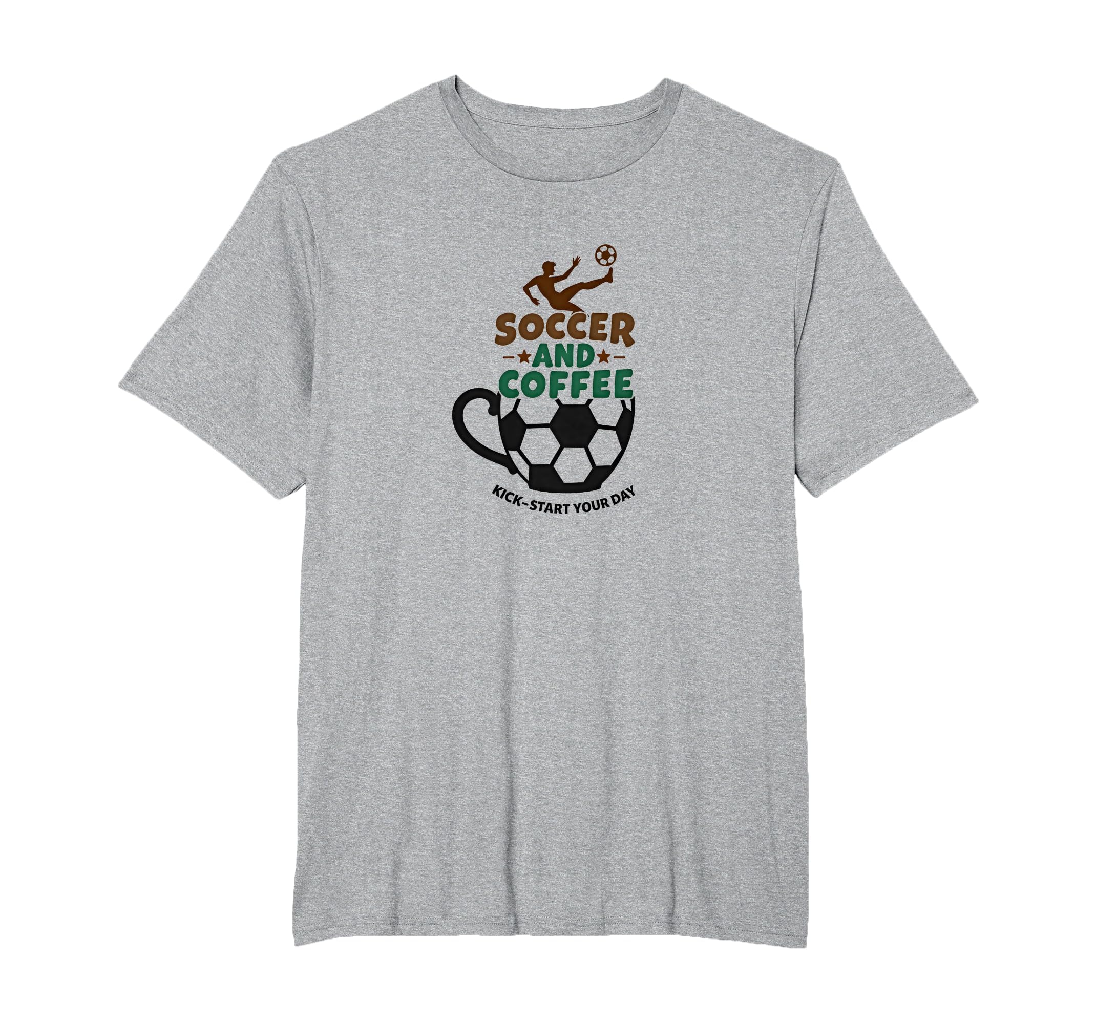 Soccer Mom Soccer And Coffee Kick Sweatshirt - Casual Everyday Wear Unisex