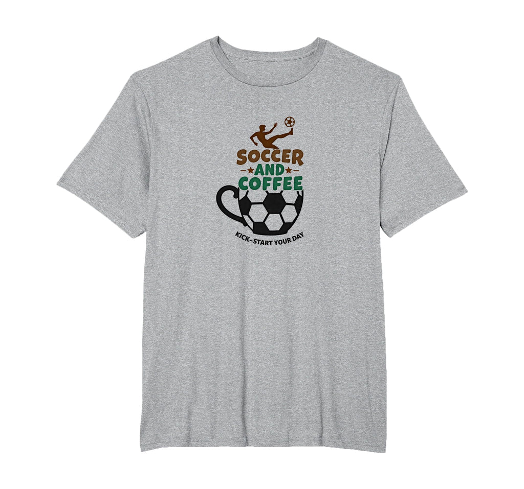Soccer Mom Soccer And Coffee Kick Sweatshirt - Custom Art Print Unisex