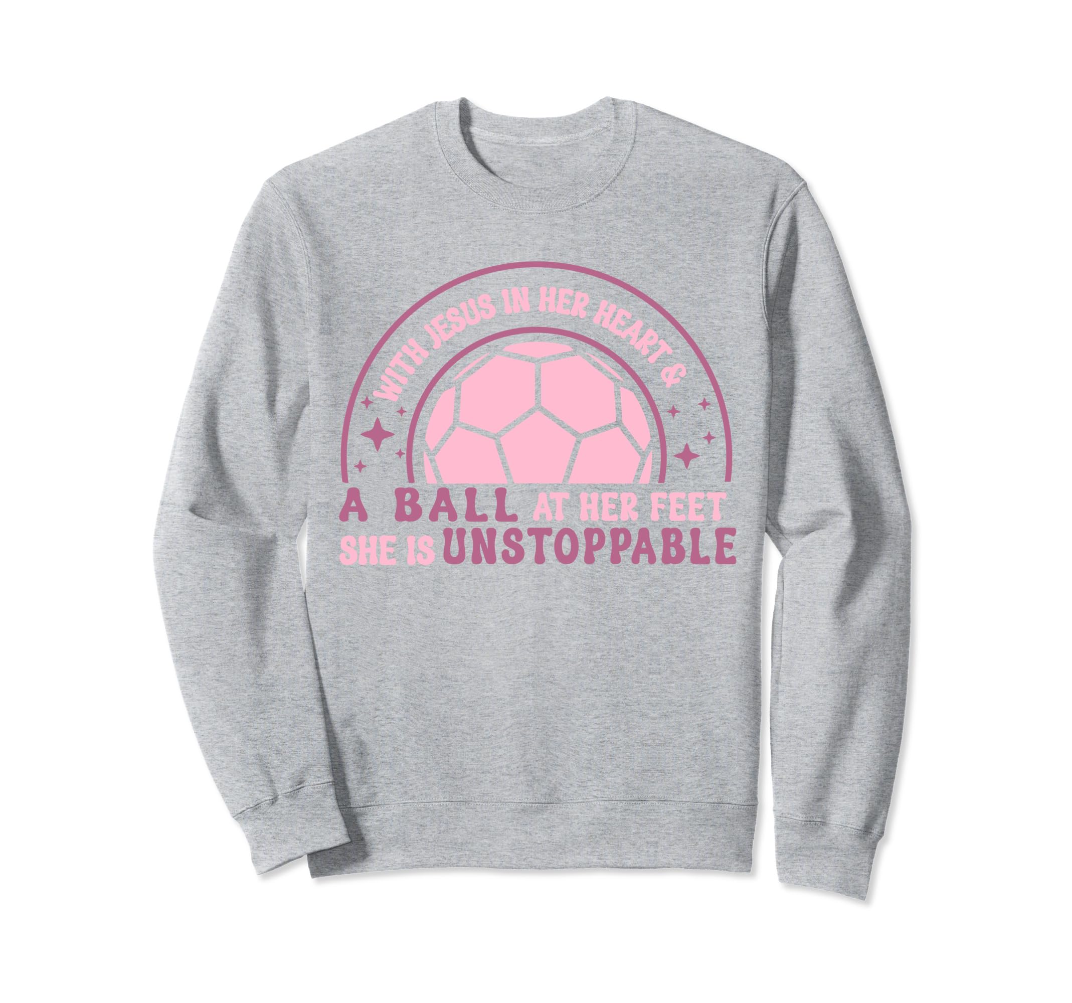 Soccer Soccer Player Soccer Sweatshirt - Aesthetic Graphic Unisex