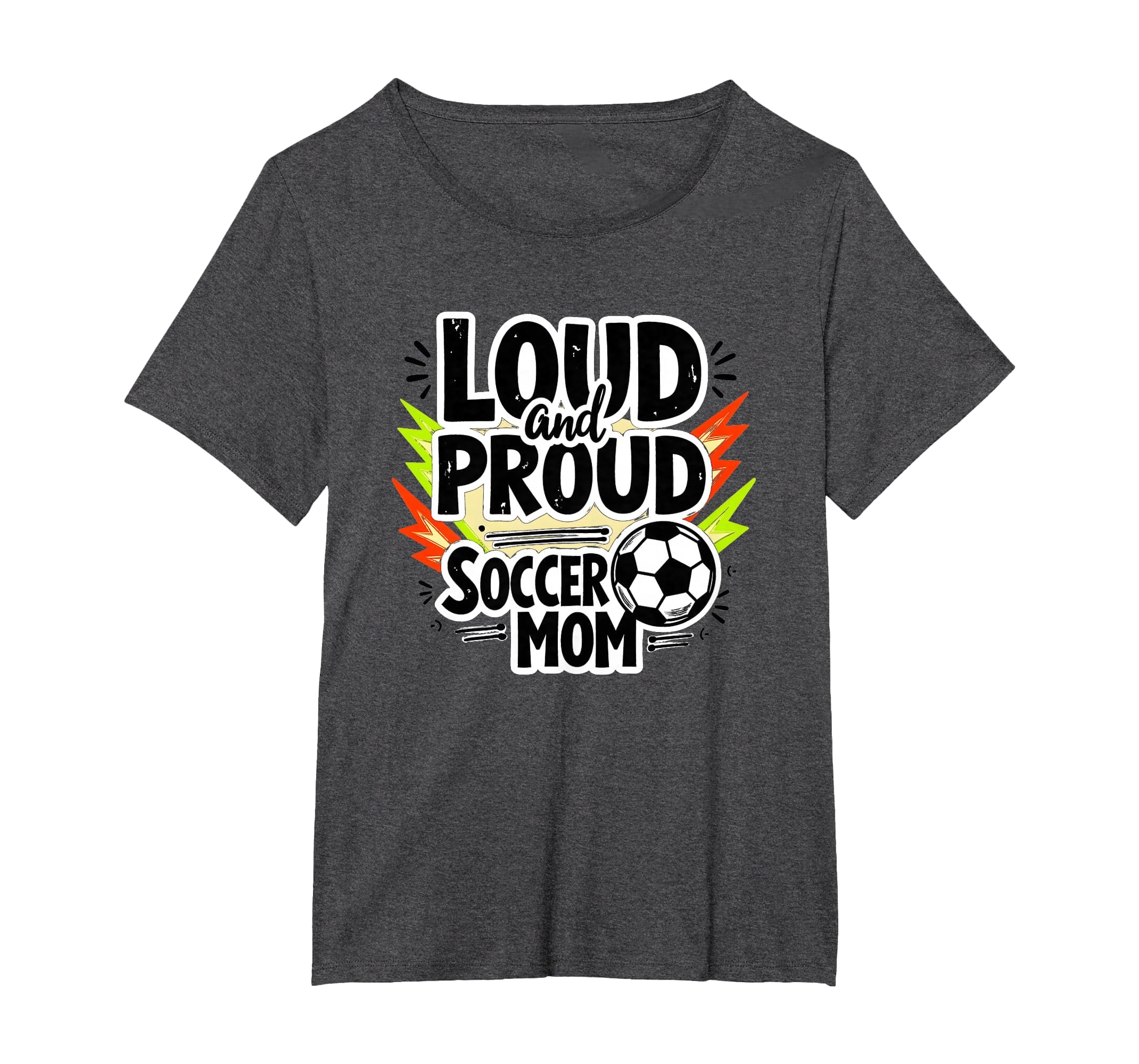 Loud And Proud Soccer Mom Womens Sweatshirt - Fun Novelty Design Men Women