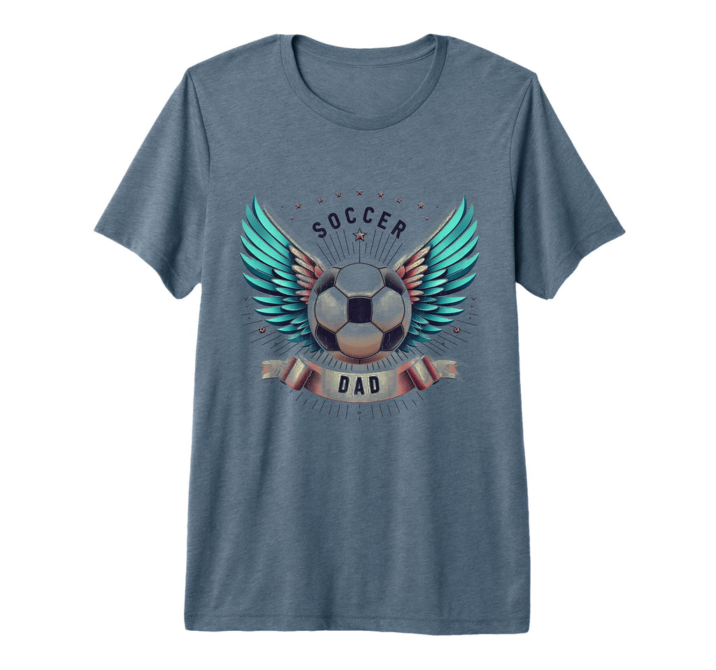Soccer Dad Family Matching Dad T-Shirt - Novelty Apparel for Adults