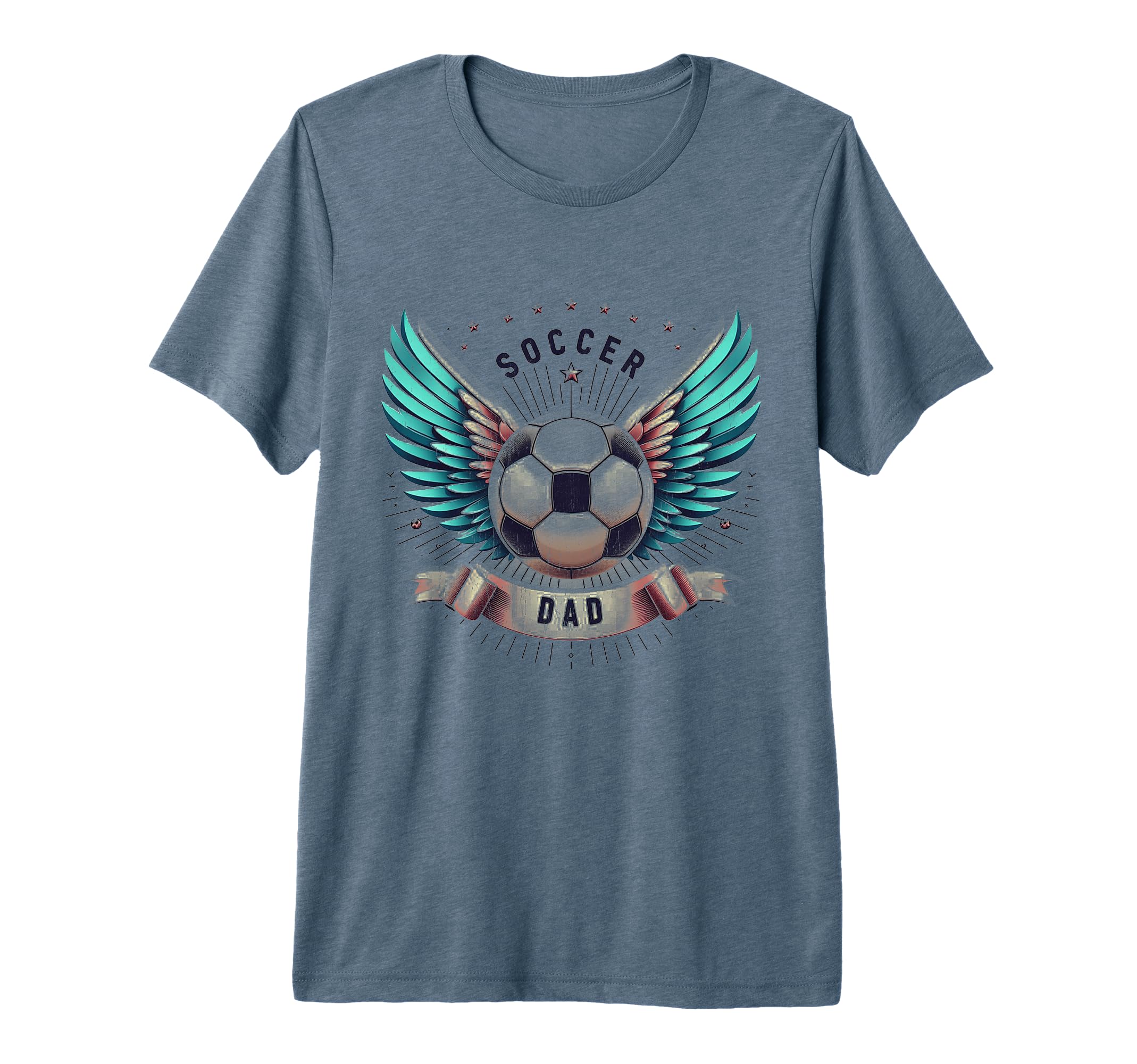 Soccer Dad Family Matching Dad T-Shirt - Novelty Apparel for Adults