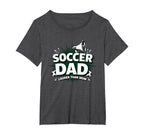 Soccer Dad Louder Than Mom T-Shirt - Casual Everyday Wear for Adults