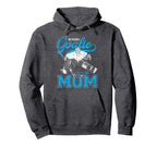My Favorite Goalie Calls Mom Ice Hoodie - Fun Novelty Design Men Women
