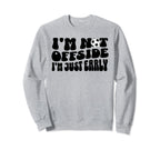 Soccer Mom Offside Rule Funny Sweatshirt - Casual Everyday Wear Unisex