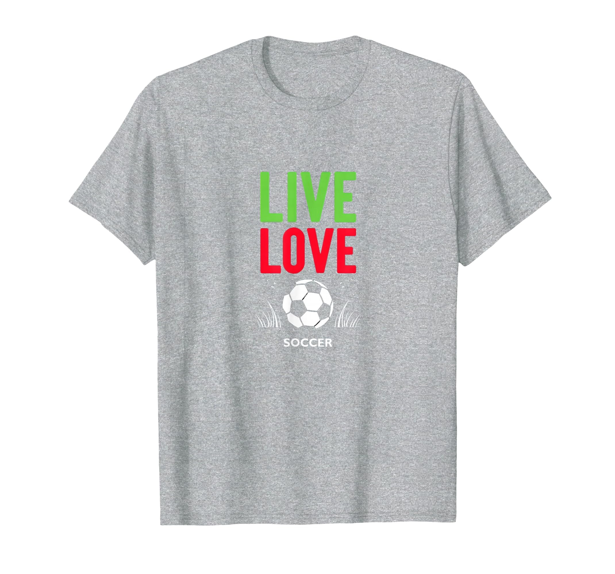 Live Love Soccer Inspiring Sports T-Shirt - Streetwear Style for Adults