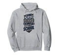 Living To Play Soccer Forced To Go To Hoodie - Novelty Apparel for Adults