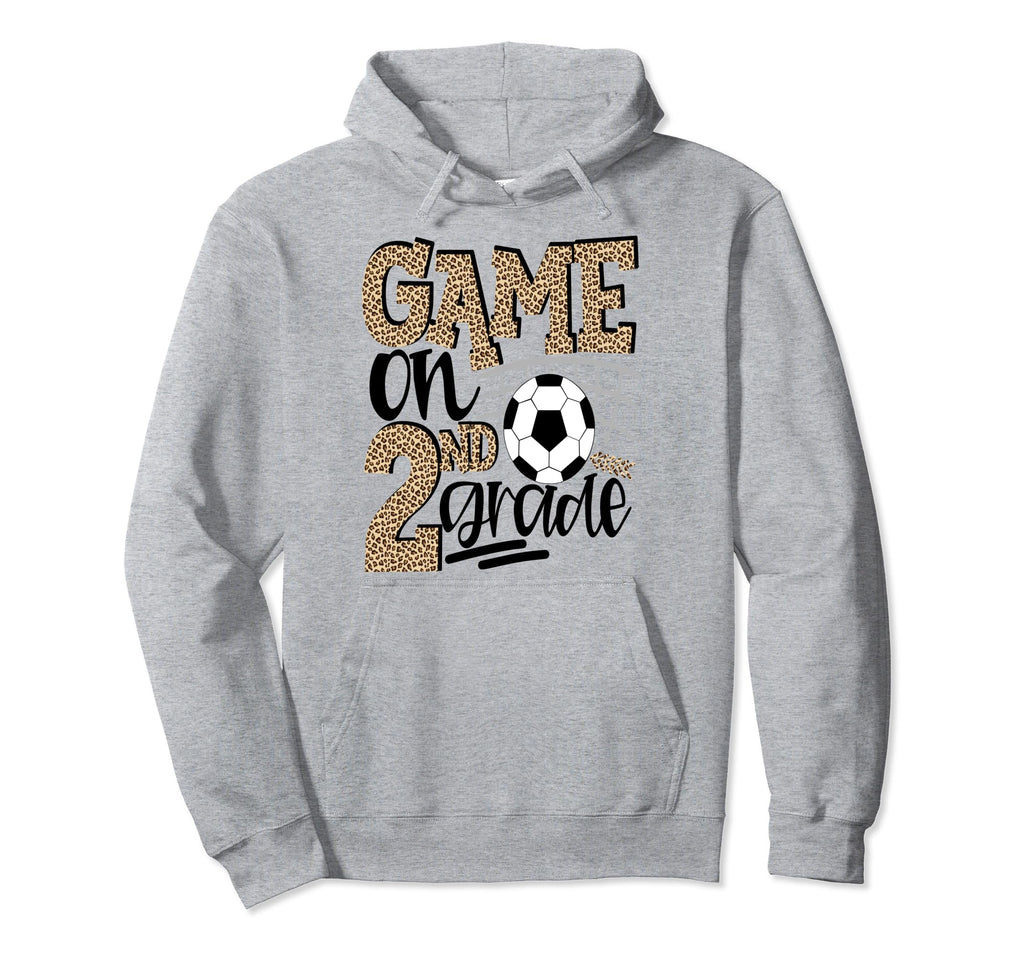 2Nd Grade Soccer First Day School Hoodie - Minimalist Print Men Women