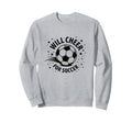 Will Cheer Soccer Spirited Fan Sweatshirt - Unique Graphic Men Women