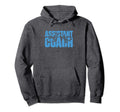 Assistant Soccer Coach Hoodie - Custom Art Print Unisex